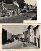 Namur 2 Cartes Cote De Velaine Et Rue De La Poudrière Documents électoraux Verso - Namen