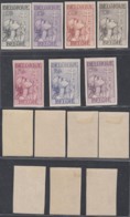 BELGIQUE 1933 COB 377/83 EN NON DENTELES (DD) DC-5494 - Unused Stamps