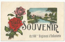 54 - Longuyon Souvenir Du 168 E Régiment D'infanterie - Regiments
