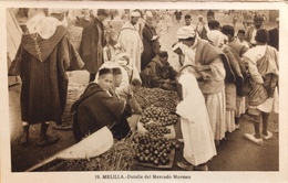 SPAIN, ESPAÑA...........MELILLA......Detalle Del Mercado Moruno.....ca.1920 - Melilla