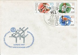 DDR / GDR - Mi-Nr 3113/3115 FDC (T790)- - 1981-1990