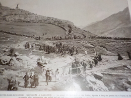 ANCIENNE PHOTO STATUE DE NOTRE DAMES DES NEIGE A GAVARNIE 1927 - Non Classés