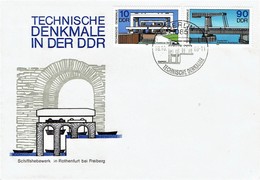 DDR / GDR - Mi-Nr 3204 + 3207 FDC (T797)- - 1981-1990
