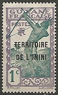 ININI N° 1 NEUF Sans Gomme - Unused Stamps