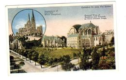 Cathedral Of St. John, The Divine, Before The Construction New York City - Kerken
