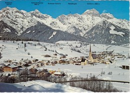 SBG-Maria Alm - Ortsansicht Winter  Gelaufen 1978 - Maria Alm