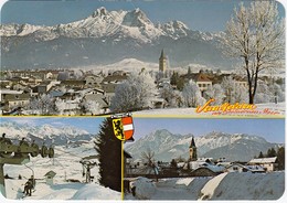 SBG-Saalfelden - 3 Bildkarte  Gelaufen 1974 - Saalfelden