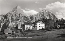 LERMOOS-GEGEN DIE SONNSPITZE-1958-REAL PHOTO - Lermoos