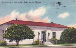 PC Lake Worth - Florida - Unites States Post Office - 1961  (46531) - Palm Beach