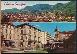 °°° 16387 - SVIZZERA - TI - CHIASSO - VEDUTE VUE VIEWS - 1970 With Stamps °°° - Chiasso