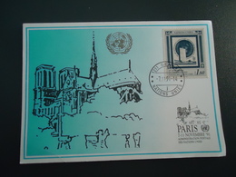 UNITED NATIONS  MAXIMUM CARDS  PARIS 91 - Cartoline Maximum