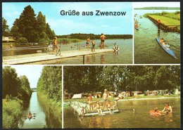 D2539 - TOP Userin OT Zwenzow Campingplatz C 56 Schleuse - Bild Und Heimat Reichenbach - Neustrelitz