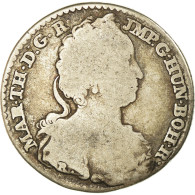 Monnaie, AUSTRIAN NETHERLANDS, Maria Theresa, 1/4 Ducaton, 1752, Anvers, TB - Other & Unclassified