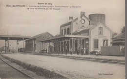 FERE CHAMPENOISE -  INTERIEUR DE LA GARE - Fère-Champenoise