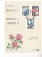 Carte Max Floralies 1315-17 - Couleurs Ternies - 1961-1970