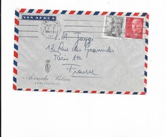 1955 Espagne Via Aera AVENIDA PALACE Barcelona - Frankeermachines (EMA)