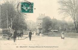 BELFORT - Passage à Niveau Du Faubourg De France.. - Belfort - Stad