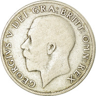 Monnaie, Grande-Bretagne, George V, Shilling, 1921, TB, Argent, KM:816a - I. 1 Shilling