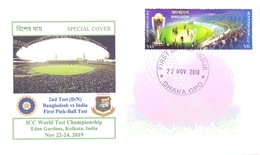 2019 NOV DEC Bangladesh Cricket ICC TEST CHAMPIONSHIP COVER X 3 BD-IND AU-NZ SA-ENG EDEN GARDEN CENTURION MCG SUPERB!!! - Cricket