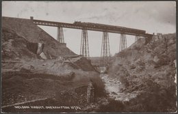 Meldon Viaduct, Okehampton, Devon, C.1910s - Chapman RP Postcard - Dartmoor