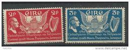 Irlande 1939 N°75/76 Neufs** MNH Constitution Des Etats Unis - Unused Stamps