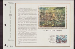 Document De La Poste Du 18 Janvier 1972 à Monaco " La Bataille De Lepante " - Autres