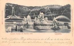 6386 "CASERTA-CASCATA D'ACQUA NEL GIARDINO REALE"-CART. POST. OR. SPED. 1900 - Caserta