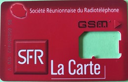 REUNION  -  Carte SIM  SFR La Carte  -  GSM  -  Coque Sans Puce - Réunion