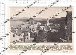 1900 Circa - MUGGIA MYLA TRIESTE ROCCO - Istria Iugoslavia - Croazia - Da Pubblicazione Originale D'epoca - Autres & Non Classés