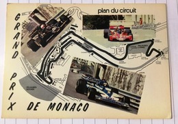 AK   GRAND PRIX DE MONACO  PLAN DU CIRCUIT - Grand Prix / F1