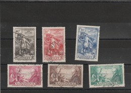 Martinique 155 A 160 Oblitéré Premier Choix - Used Stamps