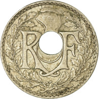 Monnaie, France, Lindauer, 25 Centimes, 1925, Trou Décentré, TTB+ - Errores Y Curiosidades