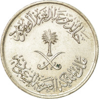 Monnaie, Saudi Arabia, UNITED KINGDOMS, 10 Halala, 2 Ghirsh, 1980/AH1400, TB+ - Arabia Saudita