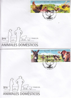 CUBA Sc 6099-00  UPAEP Fauna  FDC - Brieven En Documenten
