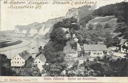 1906 - BASTEI   Gem. LOHMEN ,  Gute Zustand, 2 Scan - Bastei (sächs. Schweiz)