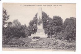 17 - VITRY-le-FRANCOIS -  Monument Carnot (Jardin De L'Hôtel De Ville) - Vitry-le-François