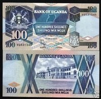 Billet Ouganda 100 Shillings - Ouganda