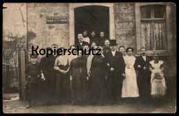 ALTE FOTO POSTKARTE HOCHZEIT VOR GASTHAUS VERM. PFUNGSTADT PFUNGSTÄDTER BIER Marriage Mariage Ansichtskarte Cpa Postcard - Pfungstadt