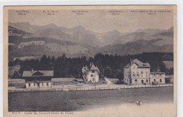 Grandvillard-Villars-sous-Mont, Gare Et Hôtel - Grandvillard