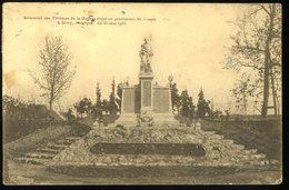 Givry Quevy Mémorial Des Victimes De La Guerre érigé Au Pensionnat St Joseph Le 25 Mai 1922 - Quevy