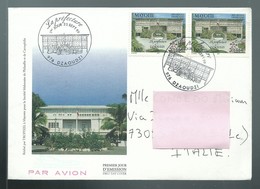 COVER LETTER MAYOTTE - FDC PREMIER JOUR 1999 DZAOUDZI LA PREFECTURE - Storia Postale