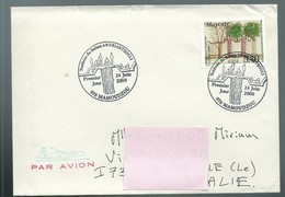 COVER LETTER MAYOTTE - FDC PREMIER JOUR 2000 SULTAN ANDRIANTSOULI - Covers & Documents