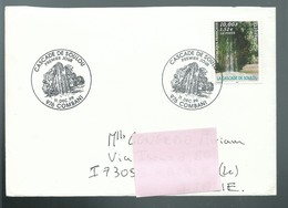 COVER LETTER MAYOTTE - FDC PREMIER JOUR 1999 COMBANI - CASCADE DE SOULOU - Briefe U. Dokumente