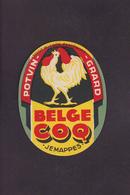 CPA Bière Beer étiquette Belgique Jemappes 6,8 X 9 - Werbung