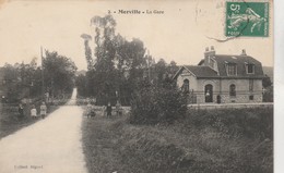 MORVILLE - La Gare ,( Barrière , Passage à Niveau )( Dieppe , Argueil ) ( édit : Diguet ,n° 2 ) - Dieppe