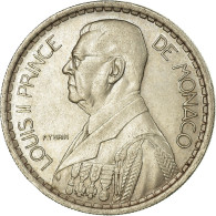 Monnaie, Monaco, Louis II, 10 Francs, 1946, Poissy, TTB+, Copper-nickel - 1922-1949 Louis II