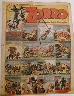 C1 ZORRO Jeudi Magazine 110 1948 Luc BRADFER Zig Puce ROBIN  Port Inclus France - Zorro