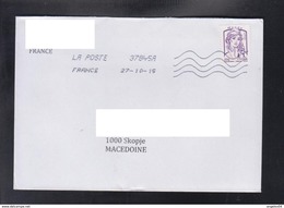 FRANCE, COVER / REPUBLIC OF MACEDONIA ** - 2018-2023 Marianne L'Engagée