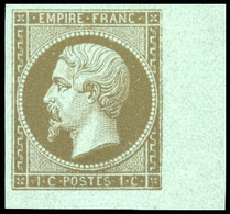 * N°11c - 1c. Mordoré. Coin De Feuille. SUP. - 1853-1860 Napoléon III