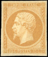 * N°13Ab - 10c. Bistre-orange. TB. - 1853-1860 Napoléon III.